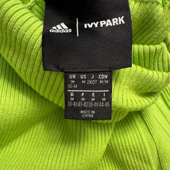 ADİDAS X IVY PARK Neon Green Bodysuit M – Limited Collection - Picture 8 of 9